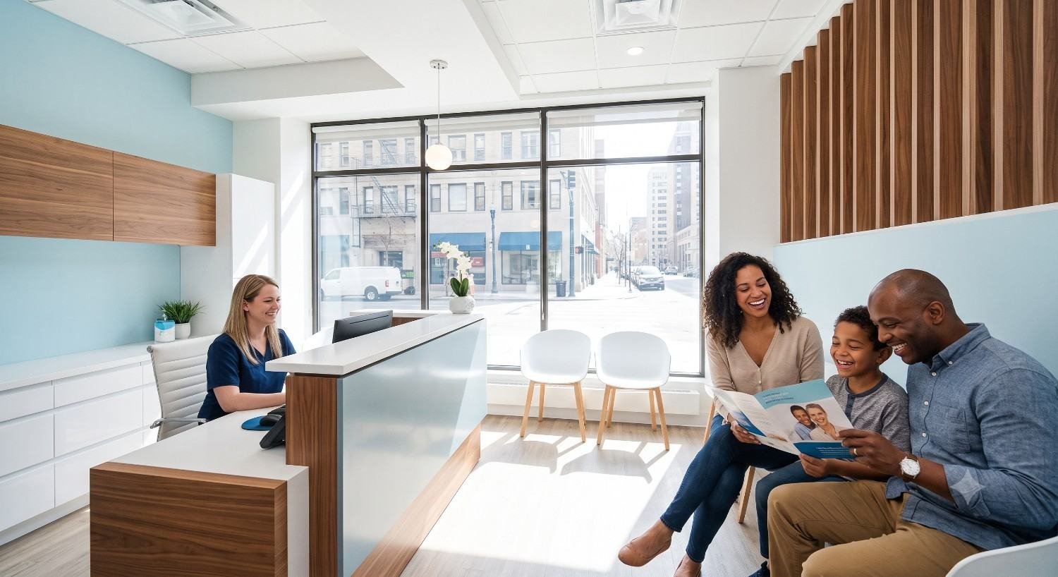 Dental clinic interior